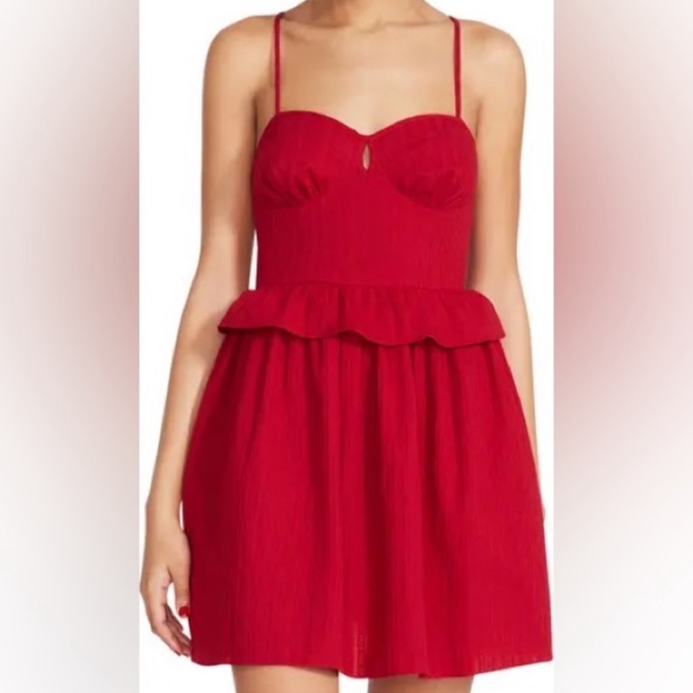 Betsey Johnson Red Mini Dress